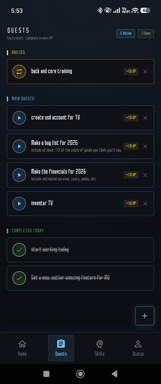Boring to-do app example